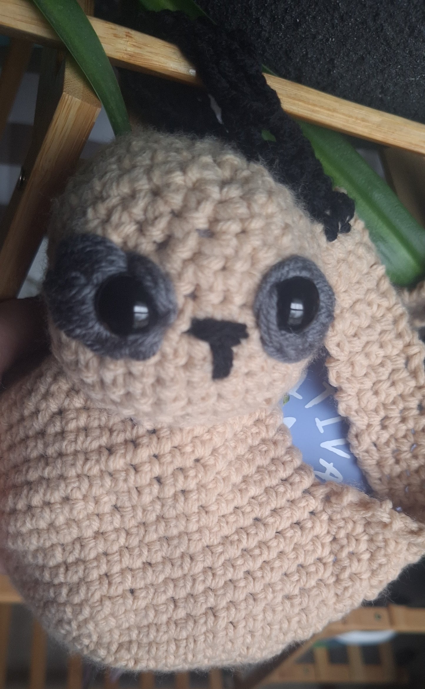 Crocheted Sloth Pot Holder