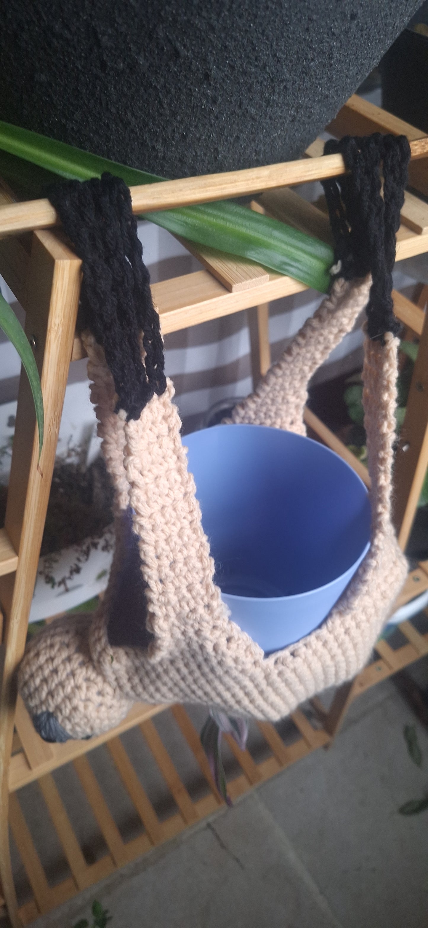 Crocheted Sloth Pot Holder
